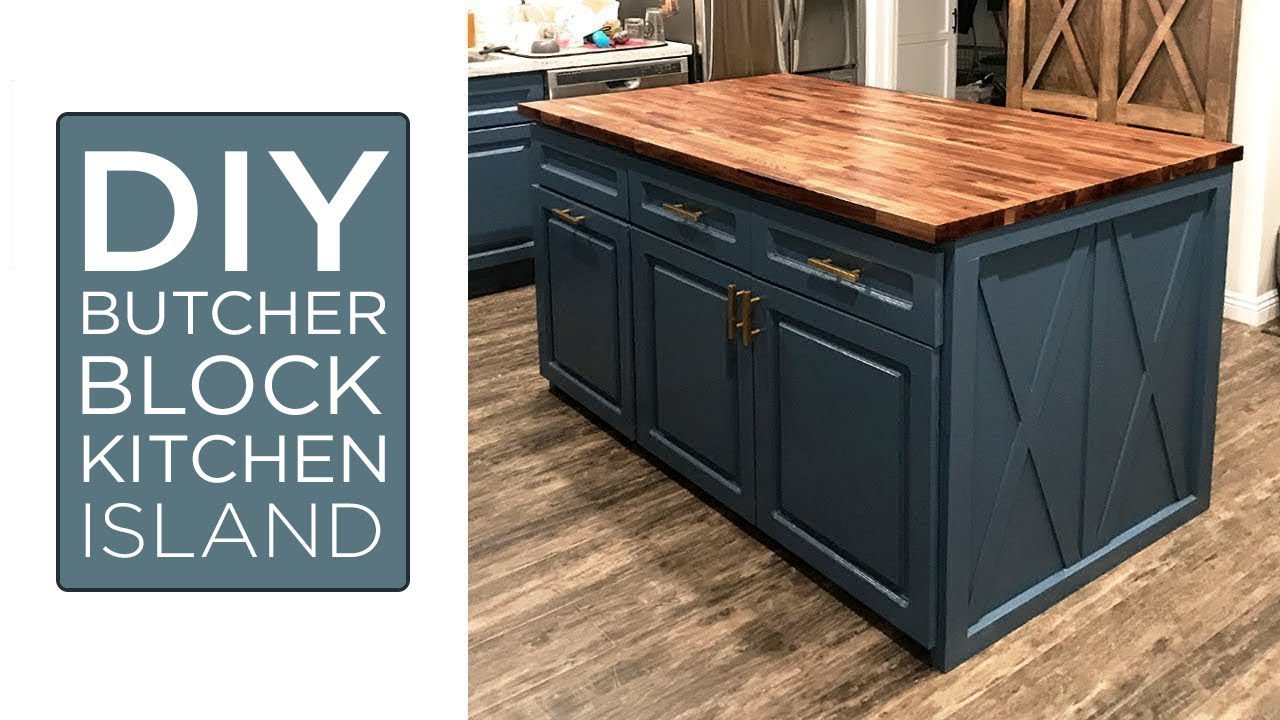 how to build kitchen island with cabinets?