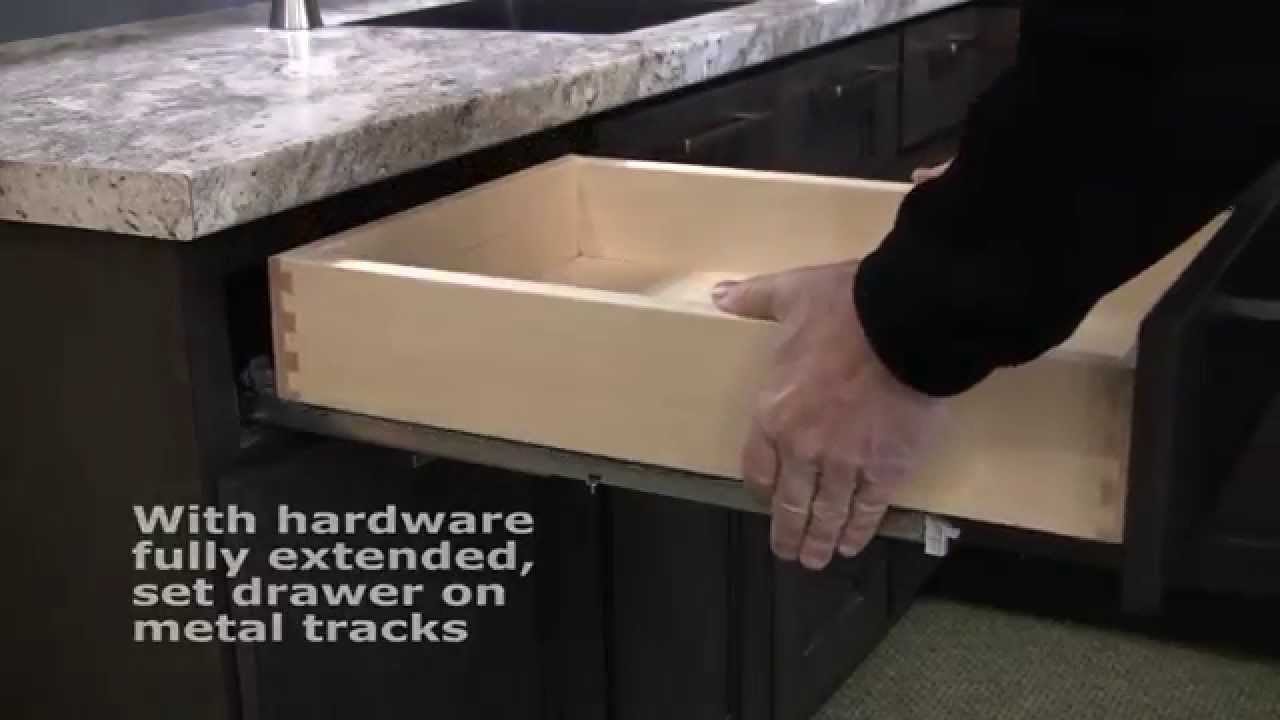 how to remove kitchen cabinet drawers? 2